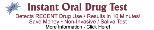 New INSTANT Oral Drug Test